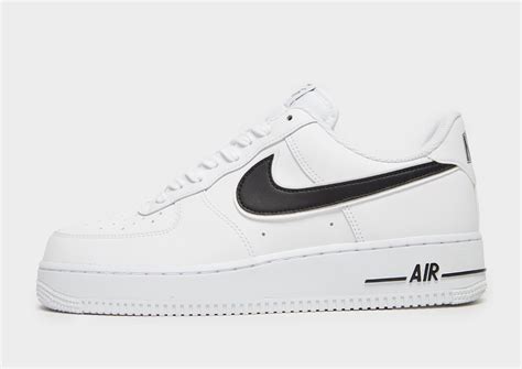 nike air force 1 heren wit met zwart|air force 1 schoenen.